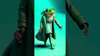 Frog modelling on ramp  frog modelling  Frog modelling video animaldance frog animalshorts [upl. by Arlee]