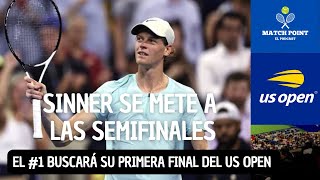 Sinner fue más que Medvedev en el US Open y va por el título [upl. by Leunamnauj]