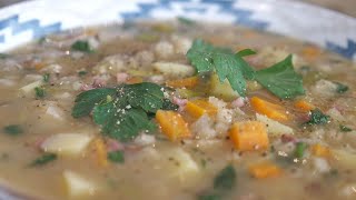 Gerstsuppe  Kochen mit Alex [upl. by Johnston555]