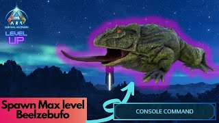 Tamed Beelzebufo Spawn Command  Ark Survival Ascended [upl. by Gustavus]