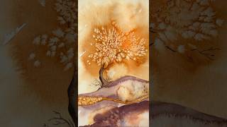 Autumn 🍁🎨🍂 aquarelle watercolortutorial painting watercolor watercolorpainting [upl. by Horatius214]