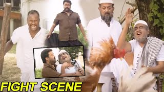 Mohanlal Super Hit Fighting Scene  Manyam Puli Movie Scenes  HIT MOVIES [upl. by Zolnay]