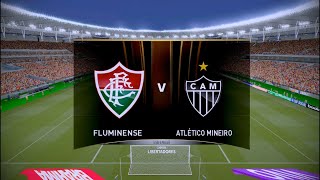 FLUMINENSE X ATLÉTICOMG  LIBERTADORES GAMEPLAY PES 2017 ATUALIZADO 2024 [upl. by Parry]