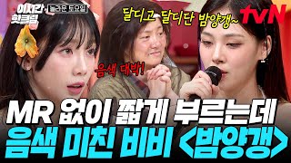 놀라운토요일 무반주 라이브로 기강 잡은 비비 〈밤양갱♬〉🎙️💥 역대급 핫한 미모와 쫀득한 음색으로 놀토 찢어버림ㄷㄷ [upl. by Notaek]