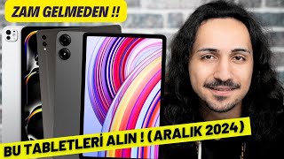 Zam Gelmeden Alınabilecek En İyi 10 Tablet  ARALIK 2024 [upl. by Helga]