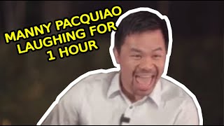 Manny quotPacmanquot Pacquiao Laughing for 1 HOUR Straight [upl. by Einial]