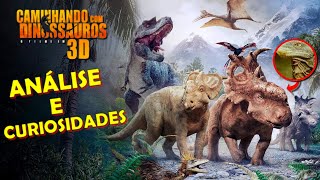 ANÁLISE E CURIOSIDADES SOBRE CAMINHANDO COM DINOSSAUROS 2013 WALKING WITH DINOSAUR 3D [upl. by Aihsinyt322]