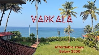 Explore Varkala  Beach view Resorts TrivandrumVarkala [upl. by Aiykan]