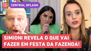 Simioni revela PLANO contra PEOA da FAZENDA 15 VEJA VÍDEO Chico Barney e Bárbara Saryne reagem [upl. by Truman902]