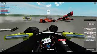 MASSIVE INDYCAR CRASH AT POCONO [upl. by Alleyne]