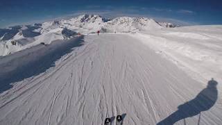 Piste 148 blue Serfaus Fiss Ladis Austria [upl. by Onafets]