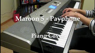 Maroon 5  Payphone ft Wiz Khalifa HQ piano cover [upl. by Yerdna]