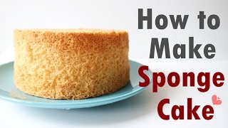 How to make Sponge Cake海綿蛋糕 [upl. by Gnouhk]