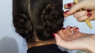 ASMR Penteado para festa junina [upl. by Neitsabes]