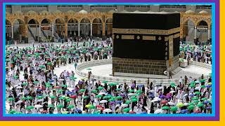 knowledge  Worshippers circumambulate  the Kaaba at the Grand mosque in Makkah [upl. by Merri]