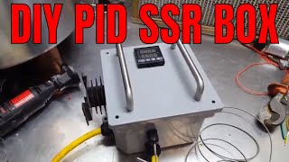 How to build a DIY PID temperature controller box with a DIN rail and SSR [upl. by Acsehcnarf746]