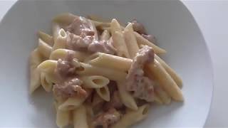 Penne con Crema di patate e Salsiccia [upl. by Shelley511]