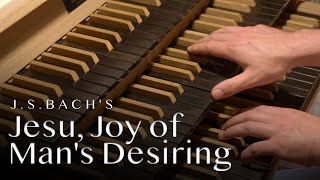 JSBach  JESU JOY OF MANS DESIRING for organ BWV 147 Hauptwerk  Noordbroek [upl. by Lerred357]