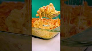 The ULTIMATE cheese pull from Tinis baked mac and cheese [upl. by Nosirb]