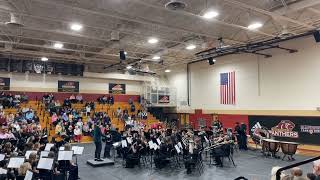 Page Middle School 8th Grade Band 2023  Hymnsong [upl. by Deegan]