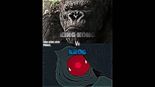 King Kong vs Krog primal kingkong2005 kingkong vsbattle vsedit wisedit wis kaijubattle krog [upl. by Earahc696]