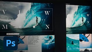 How to Design with Artboards in Photoshop  Adobe Creative Cloud [upl. by Llerraj]