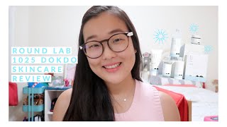 PRODUCT REVIEW  ROUND LAB 1025 Dokdo Skincare [upl. by Steere]