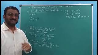 Unit 4 Fuels L 4 Proximate Analysis of Coal [upl. by Bocyaj]