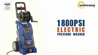 Ford 1800 PSI Electric Pressure Washer review [upl. by Einaffyt193]