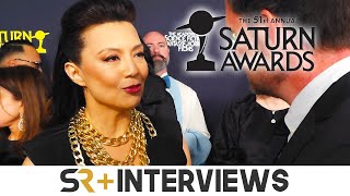 MingNa Wen Talks Star Wars At The Saturn Awards [upl. by Alemac]