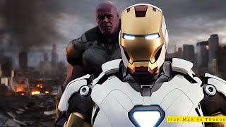 iron man vs thanos in hindi with audio 2024 new [upl. by Nonek]