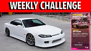 Forza Horizon 5 Weekly Challenge All Round Drifter  Nissan Silvia SpecR 2000 Spring Season [upl. by Akired]