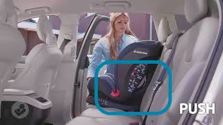 MaxiCosi  Titan Car seat  How to Install with IsoFix [upl. by Irelav]