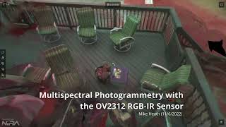 Multispectral Photogrammetry with the OV2312 RGBIR Sensor [upl. by Ylus]