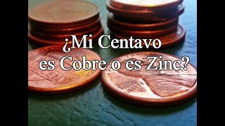 s ¿La Moneda Lincoln es de COBRE o es de ZINC [upl. by Sladen]