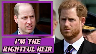 William ENRAGED as Harry returns to UK to CLAIM the THRONE as king Charles abdicates [upl. by Adnohsak]