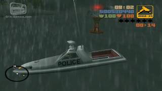 GTA 3  Walkthrough  Mission 48  A Drop in the Ocean HD [upl. by Relda]