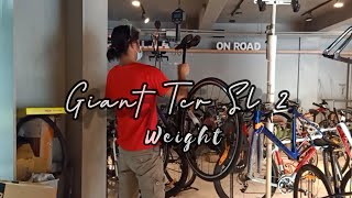 2021 GIANT TCR SL 2 MEDIUM WEIGHT [upl. by Sukcirdor]