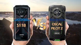 DOOGEE S118 vs Blackview Oscal Pilot 2  Which One to Choose [upl. by Godrich]