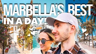 24 Hours In Marbella Spain Couples Travel Vlog [upl. by Isdnyl]