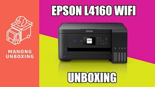 EPSON L4160 WIFI Unboxing and Initial Setup [upl. by Barrie]