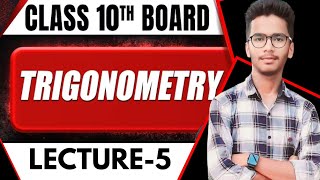 Trigonometry class 10 🤯  Lecture 5 Questions  All boards  Ncert Covered  exhub  pw [upl. by Htebaile]