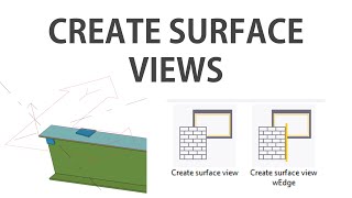 Keyack Tech  Create Surface View in Tekla Structures [upl. by Airet]