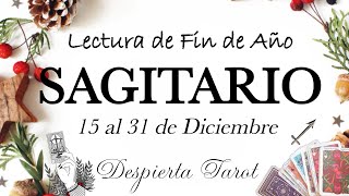 SAGITARIO ♐ Buen fin de año lo mereces 15 al 31 de Diciembre tarot horoscopo [upl. by Aliak259]