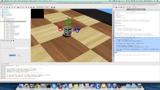 Screencast use Matlab and Webots [upl. by Elleirol91]