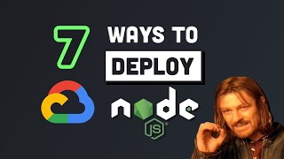 7 Ways to Deploy a Nodejs App [upl. by Karlotte]