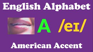 Pronunciation of the English Alphabet  How to Say English Letters in American English [upl. by Ontine]