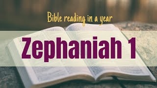 Zephaniah 1 holybible bible kingjamesversion [upl. by Cos]