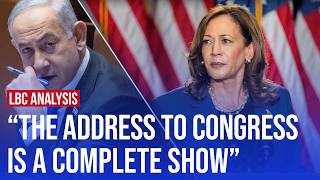 Kamala Harris to ‘boycott’ Netanyahu’s speech to US Congress  LBC [upl. by Noryk]