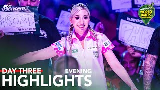 NERVELESS Day Three Evening Highlights  202324 Paddy Power World Darts Championship [upl. by Polak665]